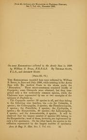 Tapa de On some Entomostraca collected in the Arctic Seas in 1898 by William S. Bruce, F.R.S.G.S.