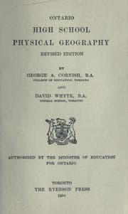Tapa de Ontario High School Physical Geography