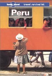 Tapa de Lonely Planet Peru