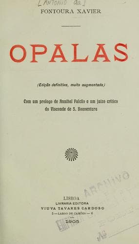 Tapa de Opalas