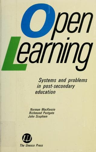 Tapa de Open learning