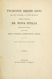 Tapa de Operum primitias De nova stella