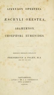 Tapa de Oresteia