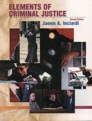 Tapa de Elements of Criminal Justice with Annual Editions
