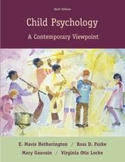 Tapa de Child psychology