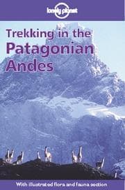 Tapa de Lonely Planet Trekking in the Patagonian Andes