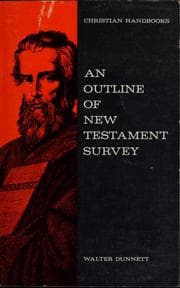 Tapa de An outline of New Testament survey