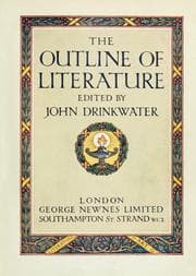 Tapa de The outline of literature