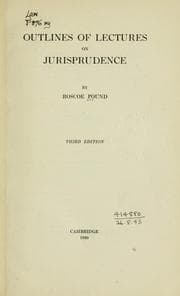 Tapa de Outlines of lectures on jurisprudence