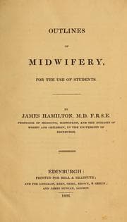 Tapa de Outlines of midwifery