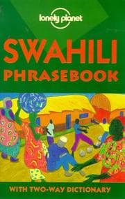 Tapa de Swahili phrasebook