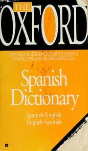 Tapa de The Oxford Spanish dictionary