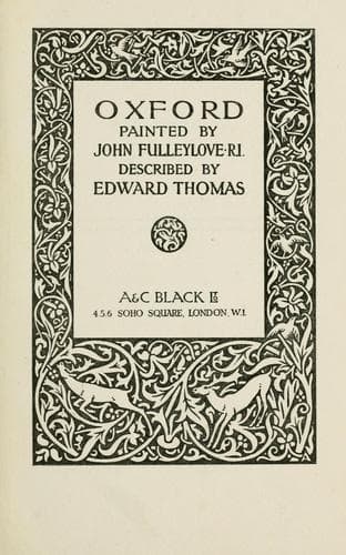Tapa de Oxford