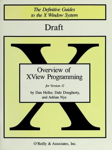 Tapa de Overview of XView Programming