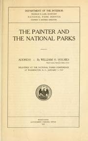 Tapa de The painter and the national parks