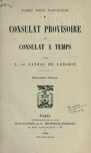 Tapa de Paris sous Napoleon