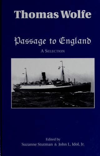 Tapa de Passage to England