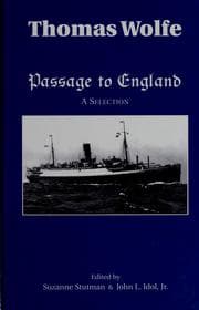 Tapa de Passage to England