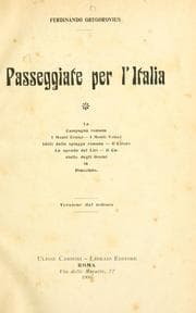 Tapa de Passeggiate per l'Italia