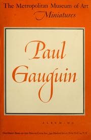 Tapa de Paul Gauguin, 1848-1903