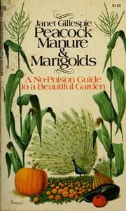Tapa de Peacock manure & marigolds
