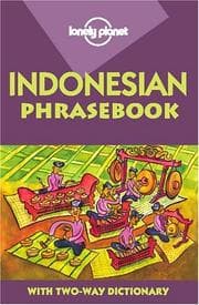 Tapa de Lonely Planet Indonesian Phrasebook