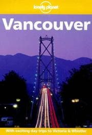 Tapa de Lonely Planet Vancouver (1st ed)