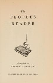 Tapa de The peoples reader