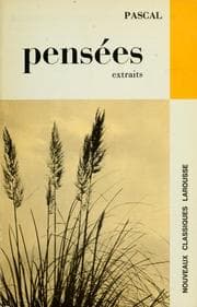 Tapa de Pensées