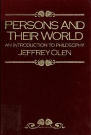 Tapa de Persons and their world