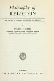 Tapa de Philosophy of religion