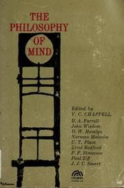 Tapa de The philosophy of mind