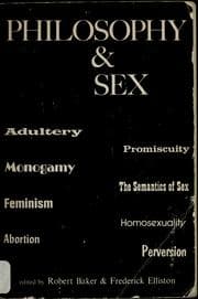 Tapa de Philosophy and sex
