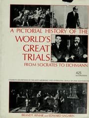 Tapa de A pictorial history of the world's great trials
