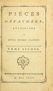Tapa de Pièces détachées