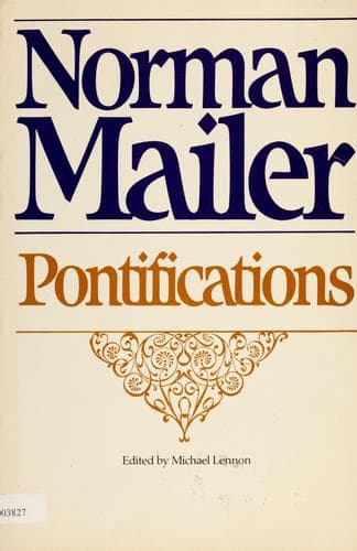 Tapa de Pieces and pontifications