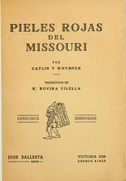 Tapa de Pieles rojas del Missouri