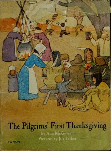 Tapa de The pilgrims' first Thanksgiving