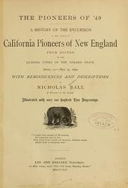 Tapa de The pioneers of '49