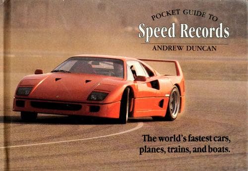 Tapa de Pocket guide to speed records