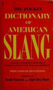 Tapa de The pocket dictionary of American slang