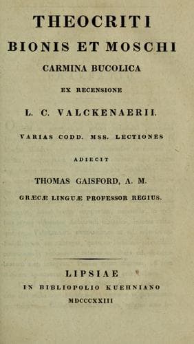 Tapa de Poetae minores graeci
