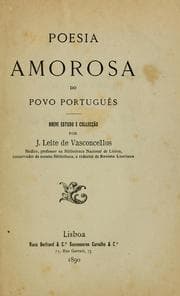 Tapa de Poesia amorosa do povo português