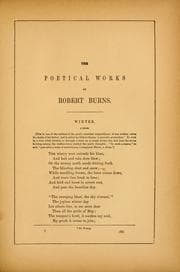 Tapa de The poetical works of Robert Burns: with critical and biographical notices