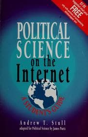 Tapa de Political science on the internet