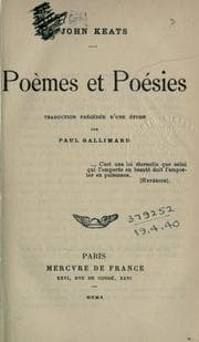 Tapa de Poèmes et poésies