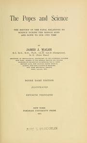 Tapa de The Popes and science