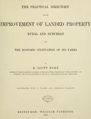 Tapa de Practical directory for the improvement of landed property ... and the economic cultivation of its farms