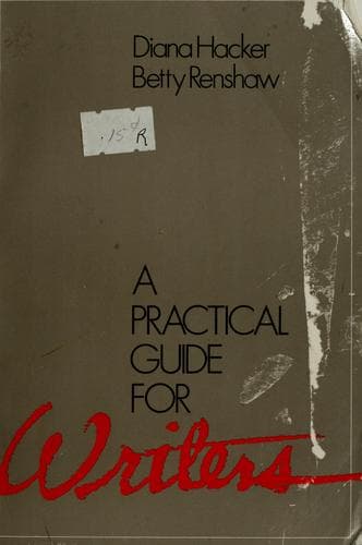 Tapa de A practical guide for writers