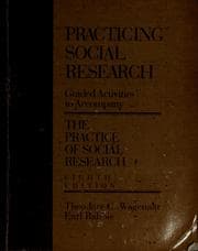 Tapa de Practicing social research